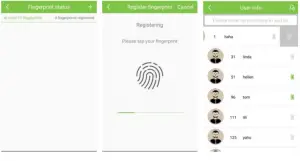 Bluetooth-App-screen-display