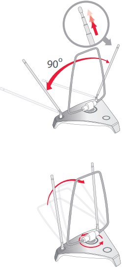 Position the Antenna