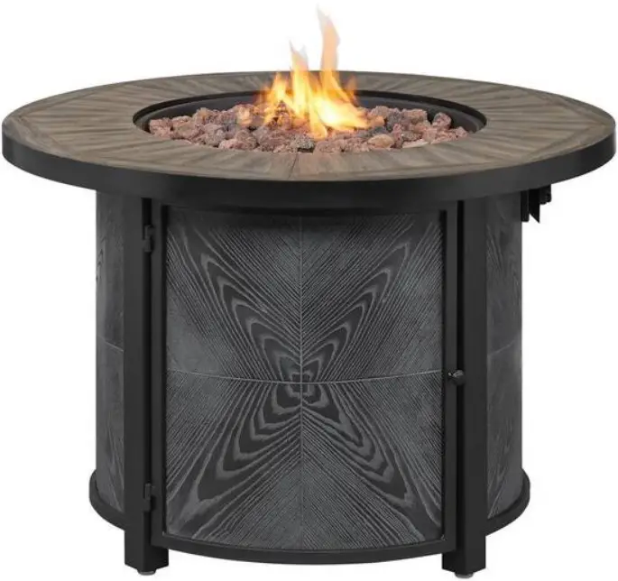 HAMPTON BAY FP21531-J 36 Inch Round Fire Table