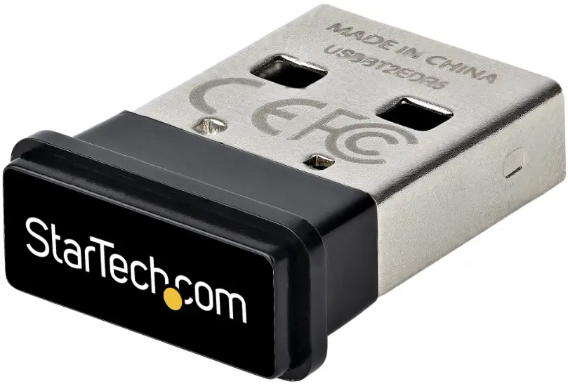 StarTech Com USBA-BLUETOOTH-V5-C2 USB to Bluetooth Version 5.0 Adapter 10m Class 2