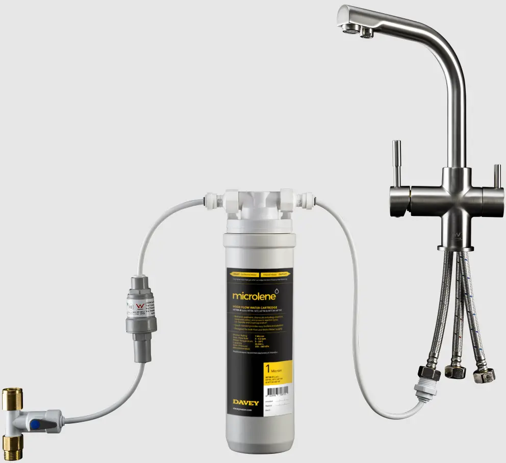 microlene MTC-HF1M 3 Way Mixer Tap Under Bench Filtration Systems