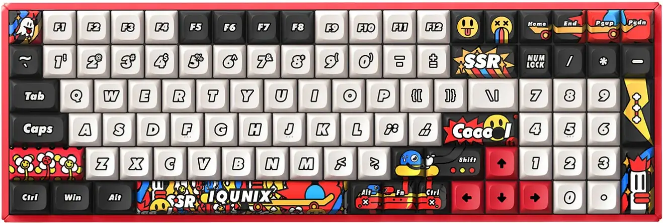 IQUNIX F97 Graffiti Diary Gaming Keyboard