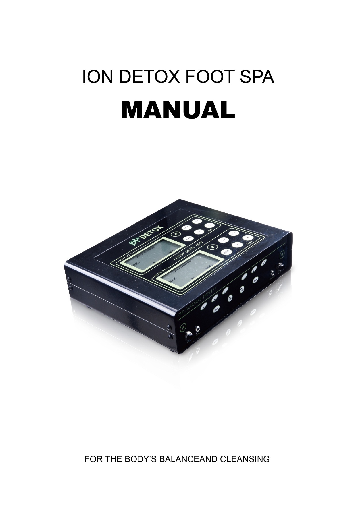 Ion Detox Foot Spa