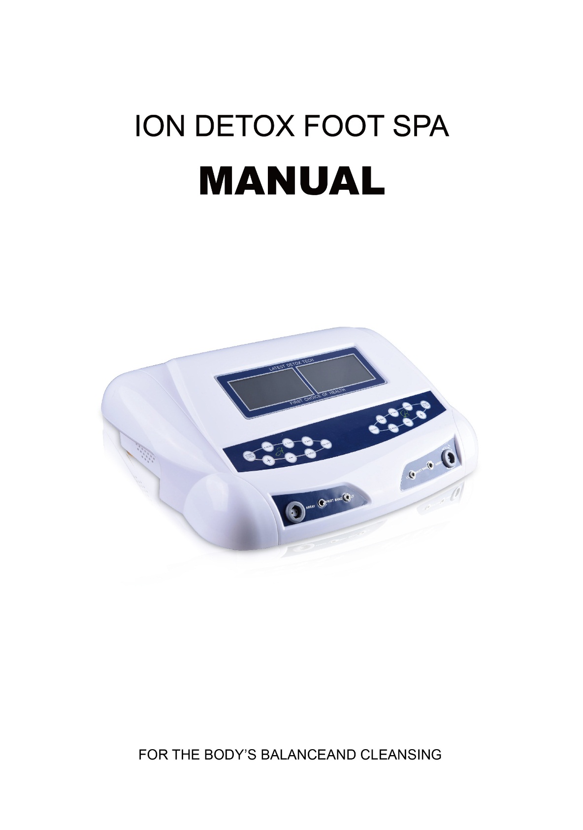 ION Detox foot Spa