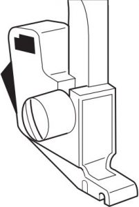 Removing the presser foot holder
