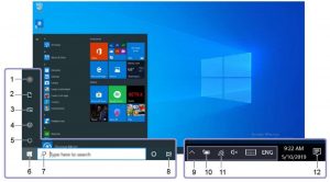 Windows user interface
