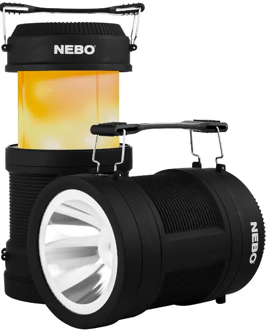 Big Poppy Rechargeable LED Flashlight and Lantern Power Bank