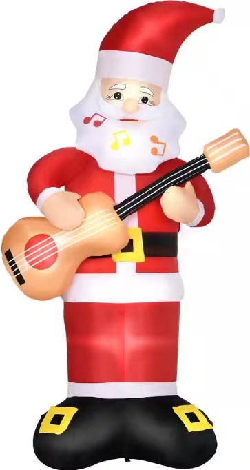 Guitar Playing Santa Claus