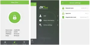 Bluetooth-App-screen-display