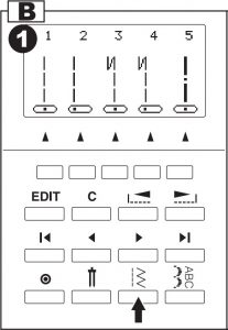 Selecting other utility Stitching Patterns Inductions