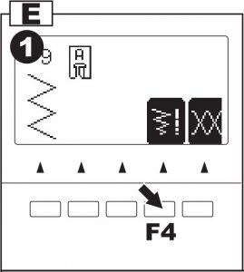 Setting Stitching Width and Length Instructions