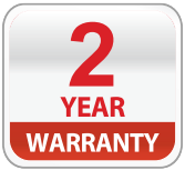 2 Year Warranty