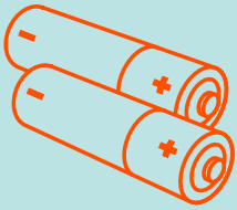 2 x AAA Batteries for Remote