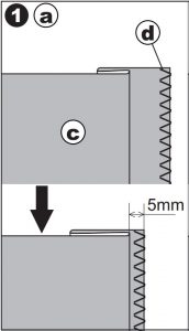 Blinding Hem Stitching Instructions