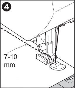 Inserting Zippers Centered Insertion Instructions
