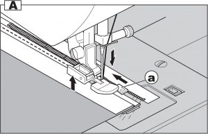 Inserting Zippers Lapped Insertion Instructions