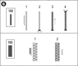 Automatic Bar-Tack And Darning Instructions