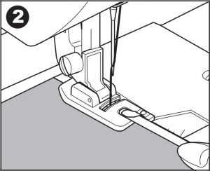 Narrow Hemming Instructions
