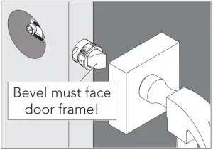 Use wood block and hammer