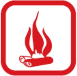 Fire burning icon