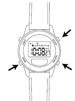 4 Button Digital Watch-fig-8