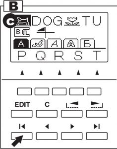 Decorative and Letter Stitching Sewing Instructions