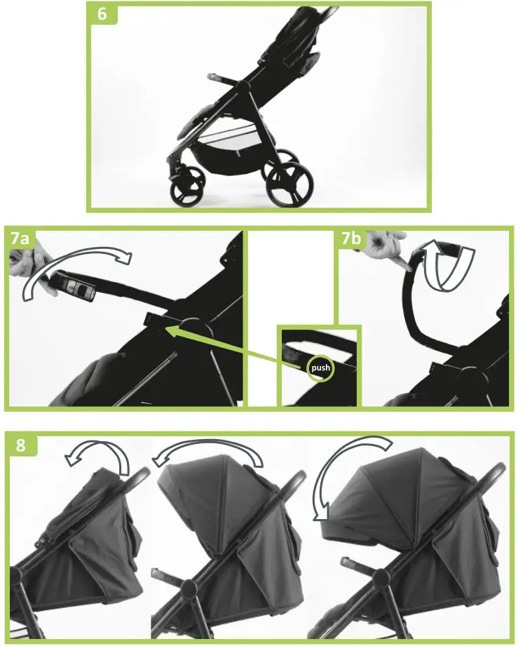 4BABY STINGER Pro Baby Stroller - fig 3