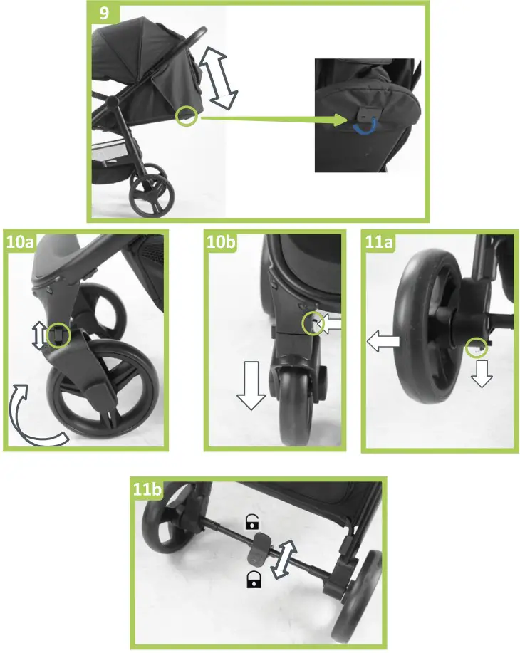 4BABY STINGER Pro Baby Stroller - fig 4