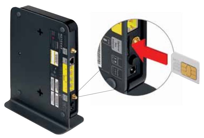 4G LTE Broadband Router - Installing the 4G LTE SIM Card