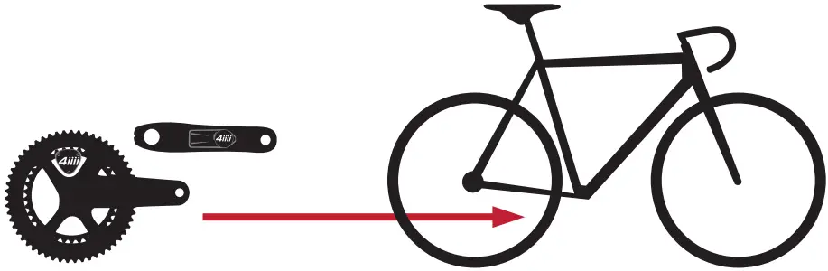 4iiii Innovations 3 Plus Pro Precision Power Meter - crankset