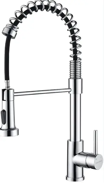 55505CH- Kitchen- Mixer -Tap -Pull- Out 2-Mode -Sprayer -Laundry -Tap -Sink -Faucet -Swivel -Spout -product