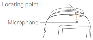 70mai 360 Degree Rotating Vehicle Security - Routing cable2