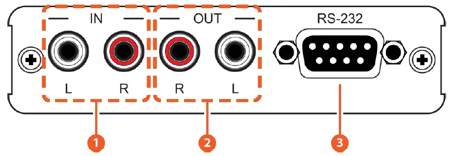 A-NEUVIDEO-ANI-23TCDTX-RX Analog-Stereo-Audio-and-RS-232-CAT5e-6-7-Extender-01