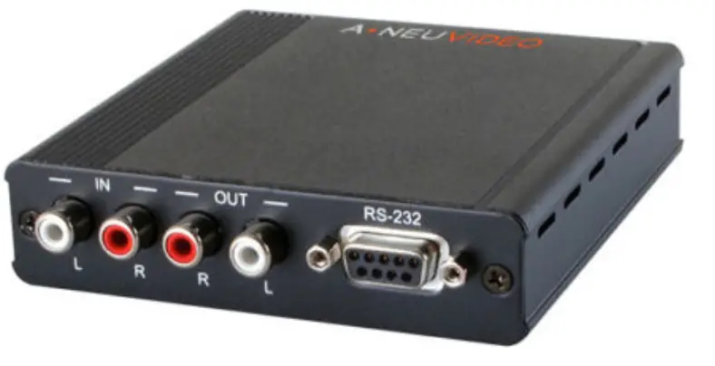 A-NEUVIDEO-ANI-23TCDTX-RX Analog-Stereo-Audio-and-RS-232-CAT5e-6-7-Extender-product-image