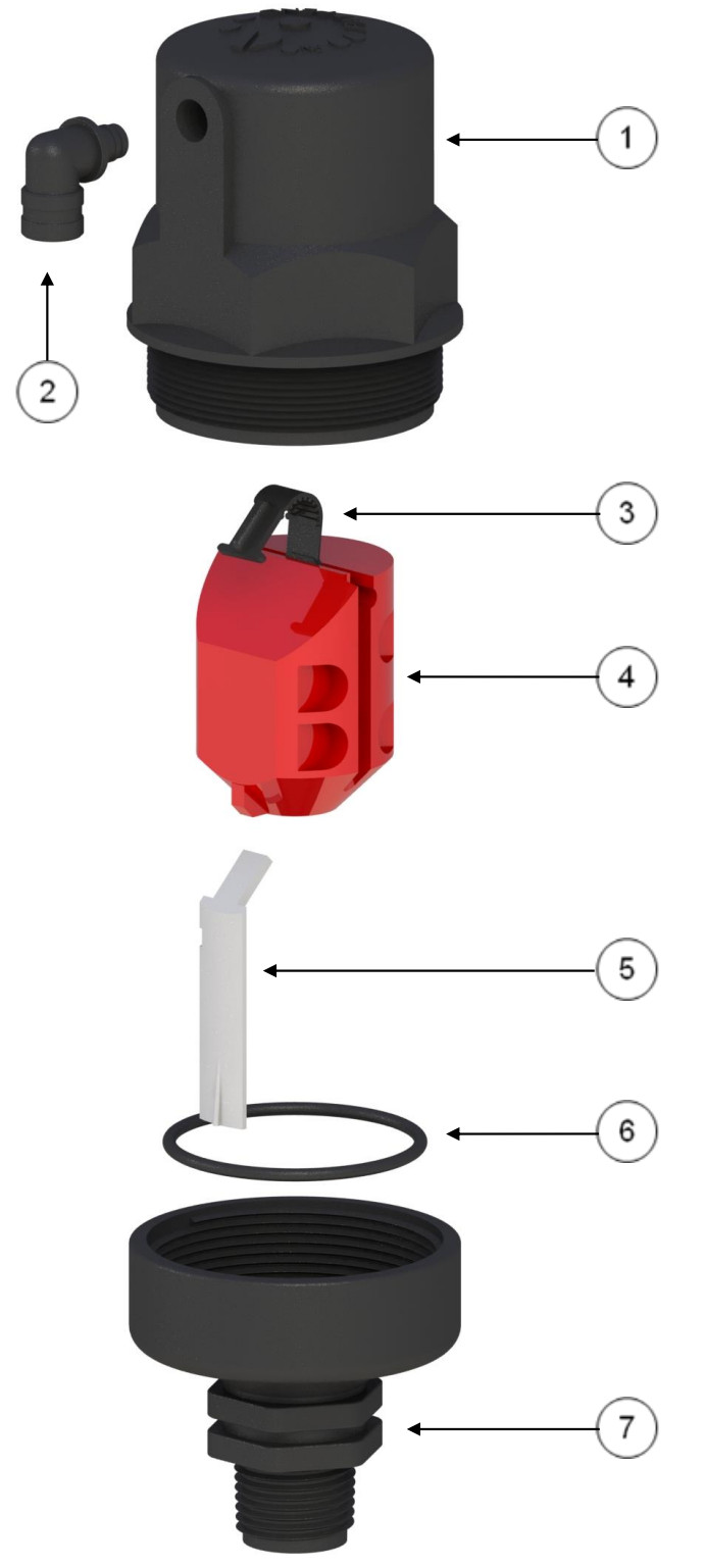 A R I S 050 Automatic Air Release Valve - counterclockwise12