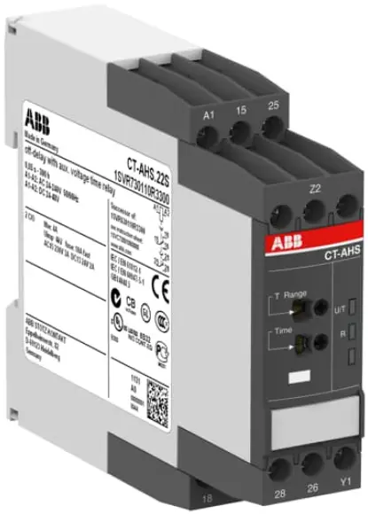 ABB-CT-AHS-DIN-Rail-Single-Function-Timer-Relay
