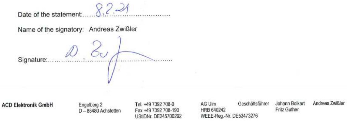ACD Voxter VT5 Voice Terminal - Signature