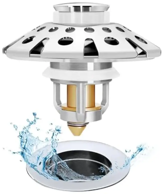 ACTTER ACT0004B Multifunctional Bathroom Sink Stopper