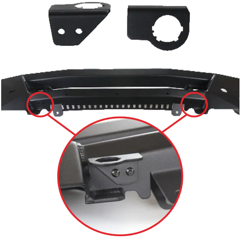 ADDICTIVE DESERT DESIGNS F 150 Phantom Front Bumper - NSTALLATION