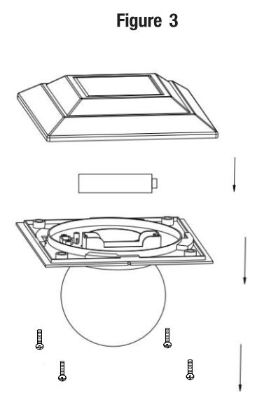 AEFRELEOHT SL1688 Solar Post Cap Light Instruction Manual - Fig 3