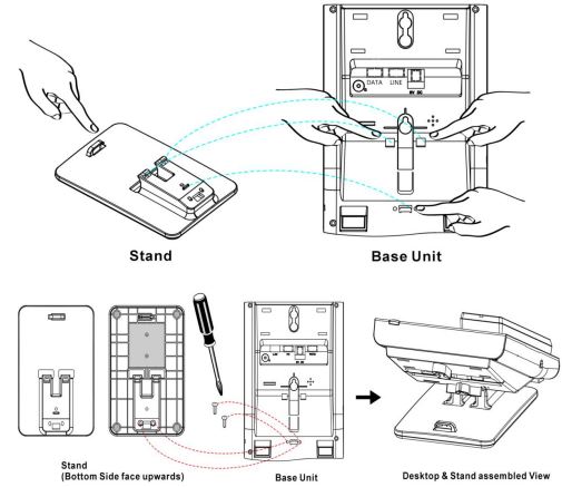 AEi AMT, ASP Series Analog DECT Phone-FIG4