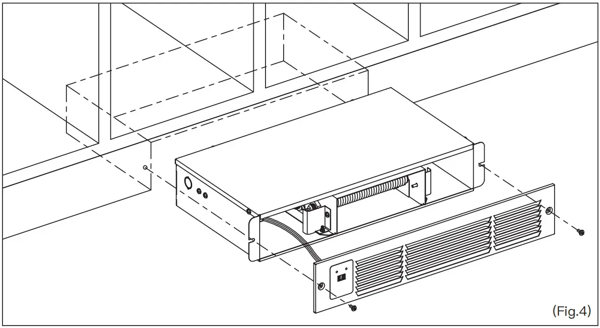 AIREPUSH HTA15 Kickspace Heater - Fig 4
