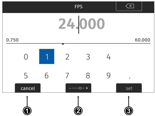 ALEXA MVF-2 Mini LF Camera - Keyboard 1