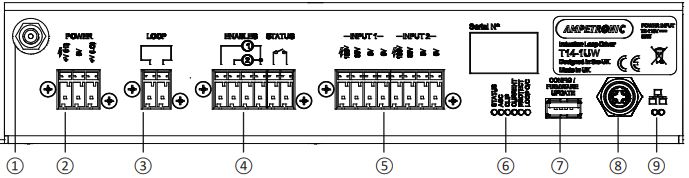 AMPETRONIC T14-1 Bus and Coach Transport Hearing Loop Driver-FIG1