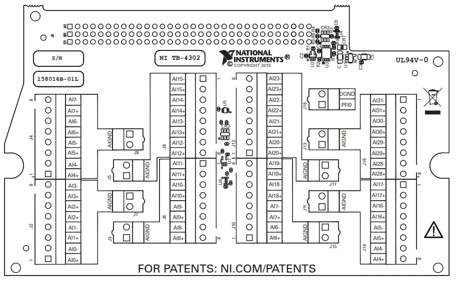 APEX WAVES PXIe-4302 32-Channel 24-Bit 5 kS-s-ch PXI Analog Input Module - Locator Diagram1