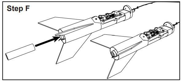 APOGEE TTV Rocket Launch Instruction - Steps F