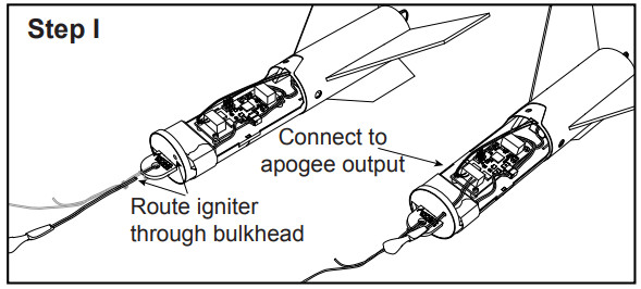 APOGEE TTV Rocket Launch Instruction - Steps I