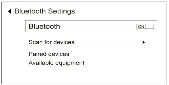 Bluetooth Setting