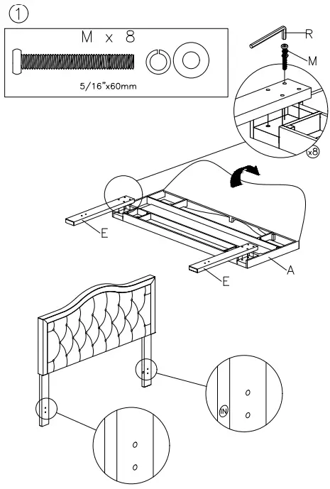 ASHLEY-B090-381-Jerary-Queen-Upholstered-Platform-Bed-FIG-4