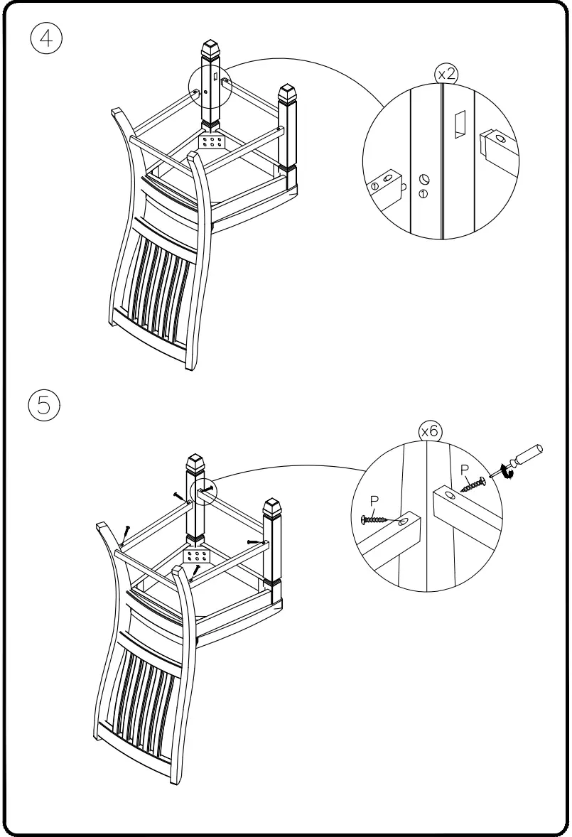 ASHLEY D647-124 Bolanburg Counter Height Bar Stool - Figure 3
